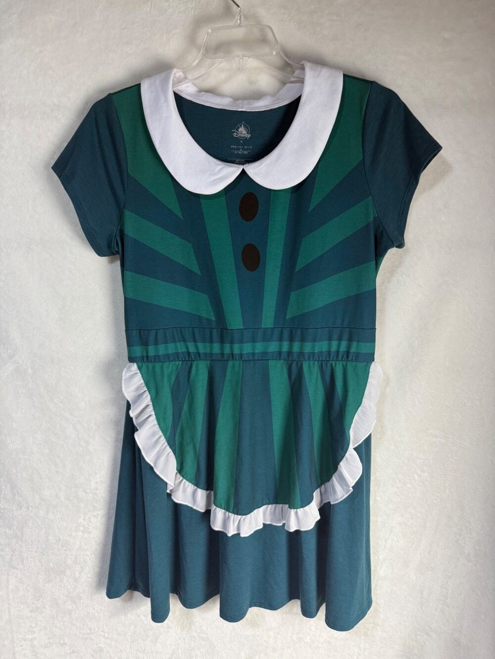 Disney Parks Haunted Mansion Ghost Hostess Costume Dress Size Adult XL